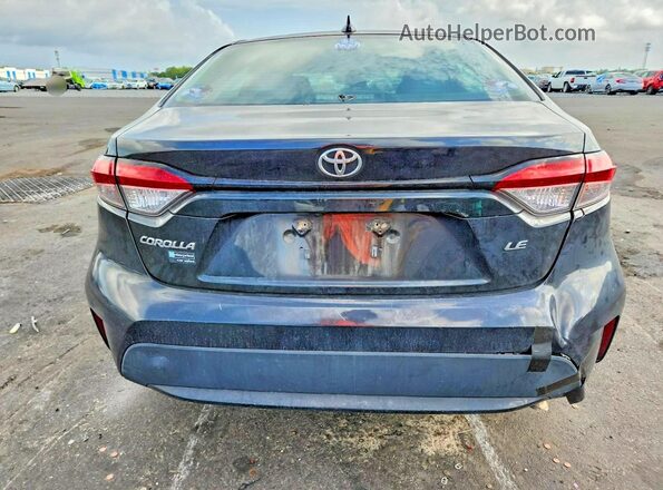 5YFEPMAE2MP191872 2021 TOYOTA COROLLA Black უკანა ხედი