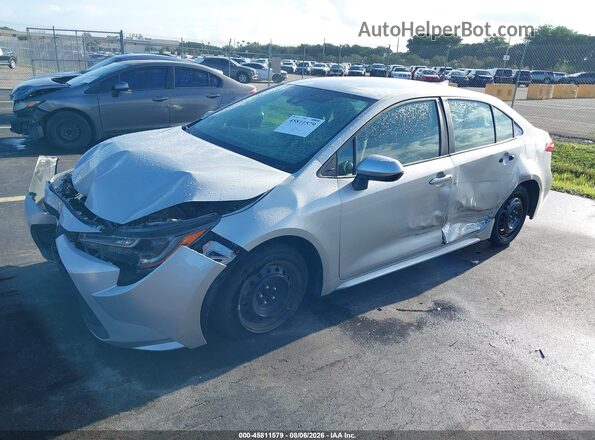 5YFEPMAE2MP205687 2021 TOYOTA COROLLA Silver Front left