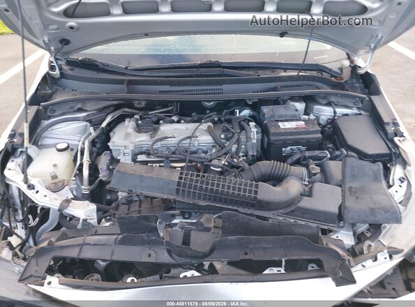 5YFEPMAE2MP205687 2021 TOYOTA COROLLA Silver Rear view