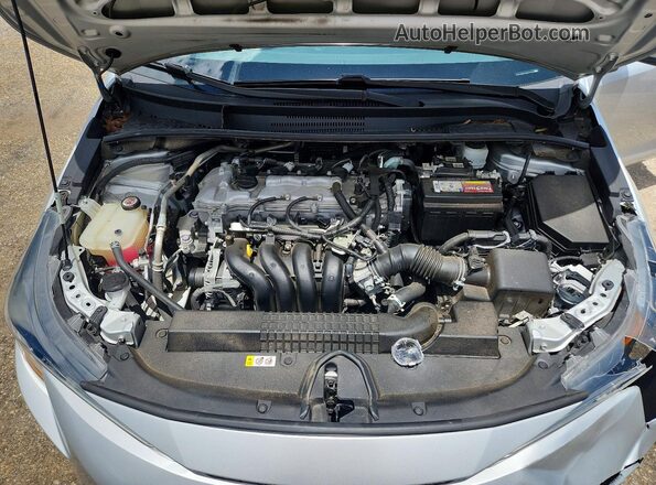 5YFEPMAE2MP222182 2021 TOYOTA COROLLA Silver Rear interior view