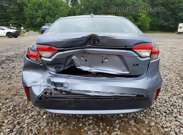 5YFEPMAE2MP235014 2021 TOYOTA COROLLA Blue Vista trasera