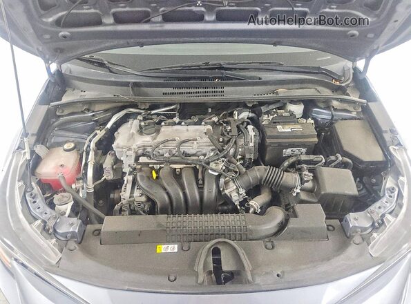 5YFEPMAE2MP241699 2021 TOYOTA COROLLA Синий Вид задней части салона