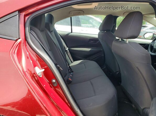 5YFEPMAE2NP275532 2022 TOYOTA COROLLA Red Widok tylnych siedzeń