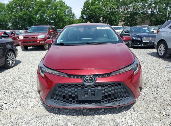 5YFEPMAE2NP275532 2022 TOYOTA COROLLA Red Widok z przodu
