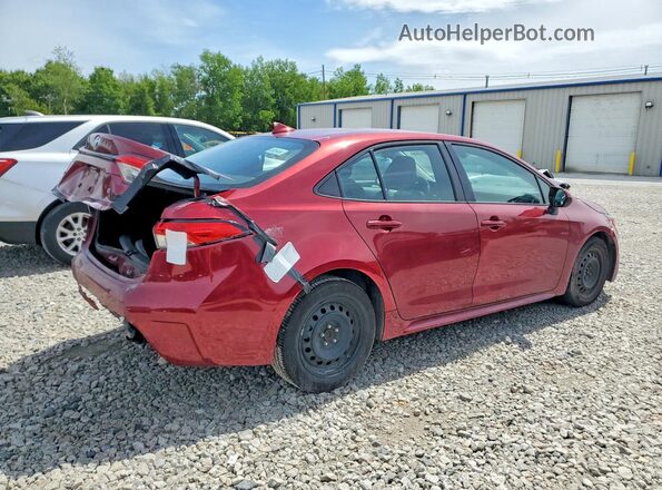 5YFEPMAE2NP275532 2022 TOYOTA COROLLA Red Tył prawy