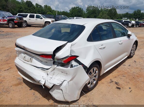 5YFEPMAE2NP285168 2022 TOYOTA COROLLA Белый Задняя правая четверть