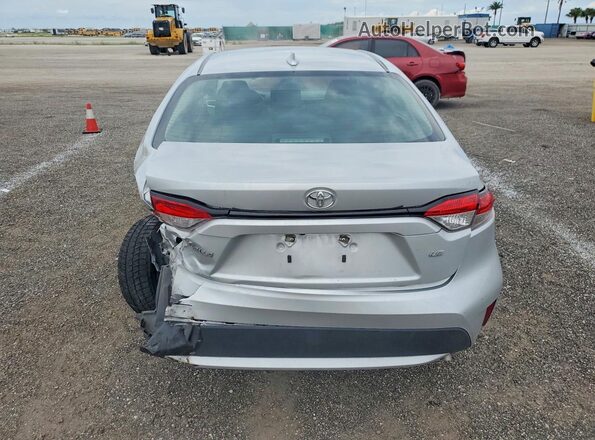 5YFEPMAE2NP301126 2022 TOYOTA COROLLA Silver Հետևի տեսք