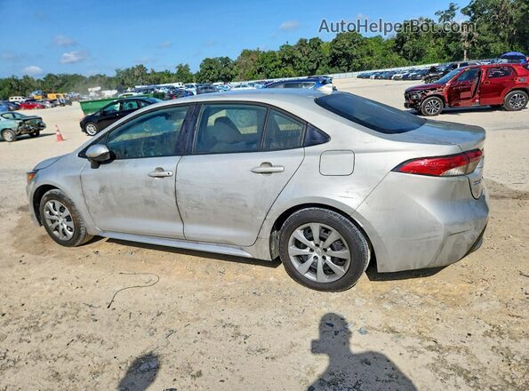 5YFEPMAE2NP314247 2022 TOYOTA COROLLA Silver Rear left