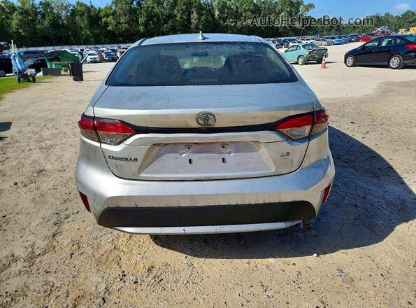 5YFEPMAE2NP314247 2022 TOYOTA COROLLA Silver Rear view