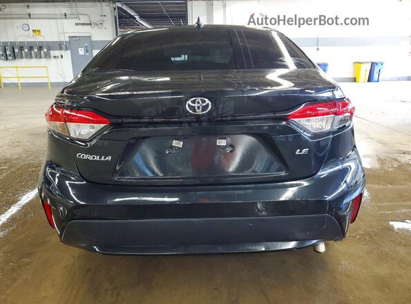 5YFEPMAE2NP324230 2022 TOYOTA COROLLA Black Vista trasera