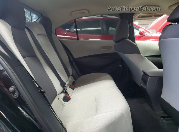5YFEPMAE2NP324230 2022 TOYOTA COROLLA Black Vista de los asientos traseros