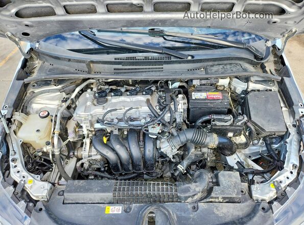 5YFEPMAE2NP325460 2022 TOYOTA COROLLA Silver Вид задньої частини салону