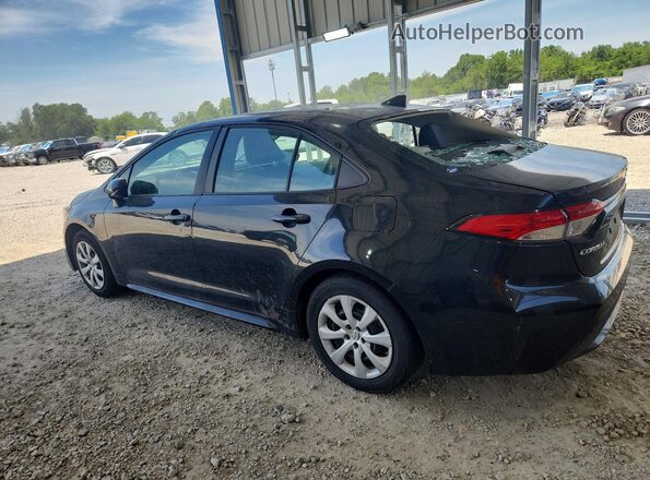 5YFEPMAE2NP330075 2022 TOYOTA COROLLA Black Rear left