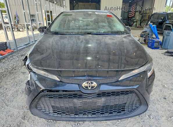 5YFEPMAE2NP330075 2022 TOYOTA COROLLA Black Front view