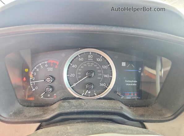 5YFEPMAE2NP330075 2022 TOYOTA COROLLA Black Instrument cluster view