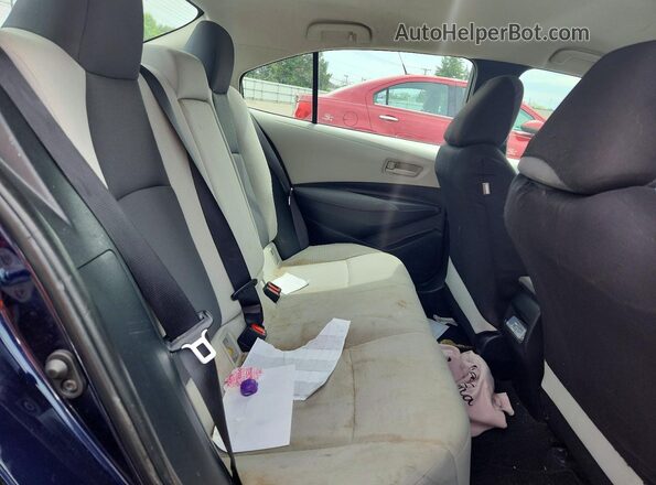 5YFEPMAE2NP332473 2022 TOYOTA COROLLA Blue Vista de los asientos traseros