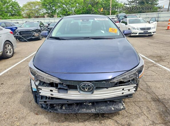 5YFEPMAE2NP332473 2022 TOYOTA COROLLA Blue Vista frontal