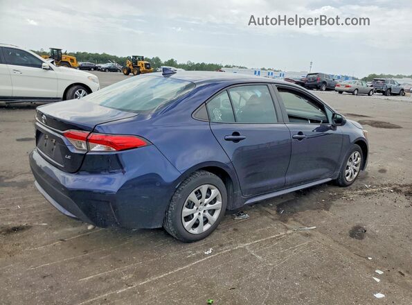 5YFEPMAE2NP337608 2022 TOYOTA COROLLA Blue Rear right