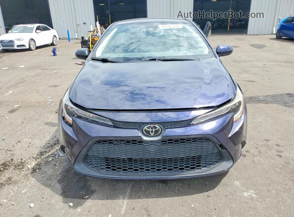 5YFEPMAE2NP337608 2022 TOYOTA COROLLA Blue Front view