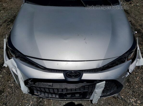 5YFEPMAE2NP339777 2022 TOYOTA COROLLA Silver Вид задньої частини салону