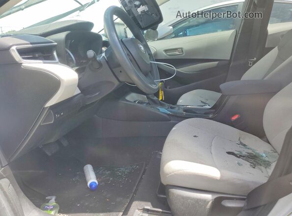 5YFEPMAE2NP339777 2022 TOYOTA COROLLA Silver Вид салону спереду
