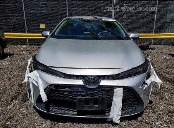 5YFEPMAE2NP339777 2022 TOYOTA COROLLA Silver Вид спереду