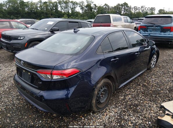 5YFEPMAE3MP158962 2021 TOYOTA COROLLA Blue Задня права чверть