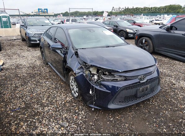 5YFEPMAE3MP158962 2021 TOYOTA COROLLA Blue Вид спереду