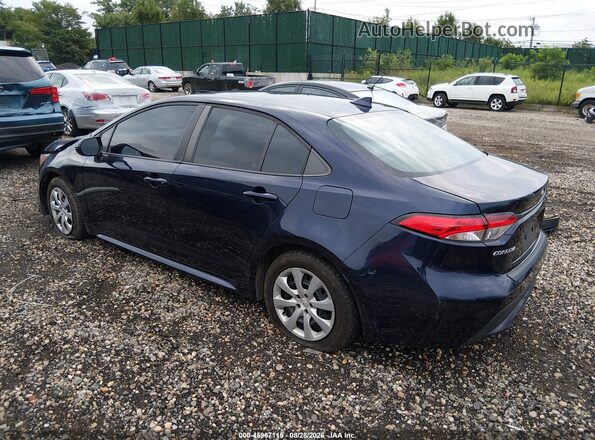 5YFEPMAE3MP158962 2021 TOYOTA COROLLA Blue Задня ліва чверть