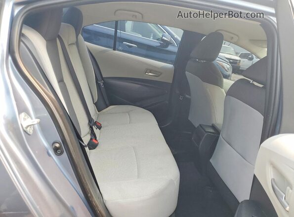 5YFEPMAE3MP161859 2021 TOYOTA COROLLA Blue უკანა სავარძლების ხედი