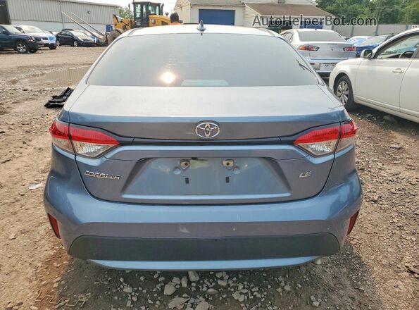 5YFEPMAE3MP161859 2021 TOYOTA COROLLA Blue უკანა ხედი