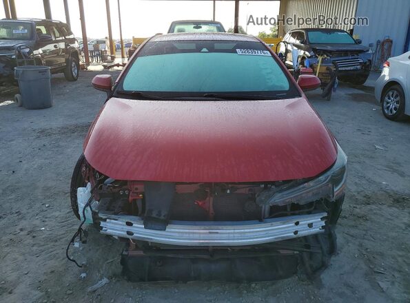 5YFEPMAE3MP166737 2021 TOYOTA COROLLA Red Vista frontal