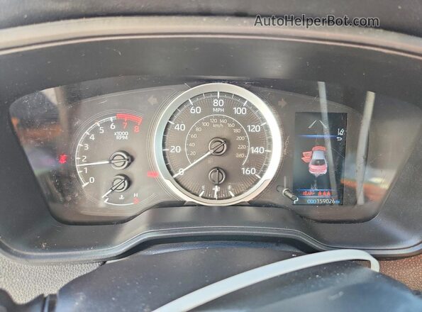 5YFEPMAE3MP175034 2021 TOYOTA COROLLA White Widok zestawu wskaźników
