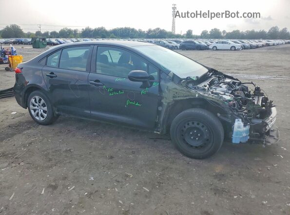 5YFEPMAE3MP176751 2021 TOYOTA COROLLA Черный Передняя правая четверть