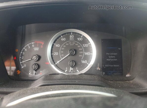 5YFEPMAE3MP176751 2021 TOYOTA COROLLA Черный Вид щитка приборов