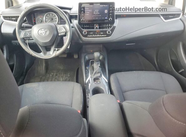 5YFEPMAE3MP176751 2021 TOYOTA COROLLA Черный Вид панели приборов
