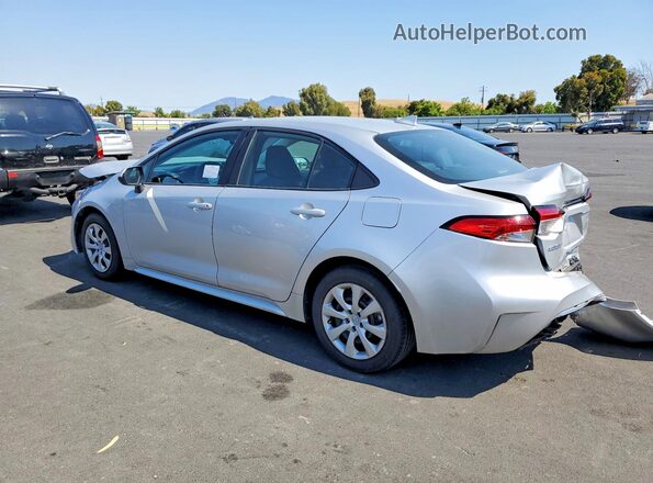 5YFEPMAE3MP183568 2021 TOYOTA COROLLA Silver Задня ліва чверть