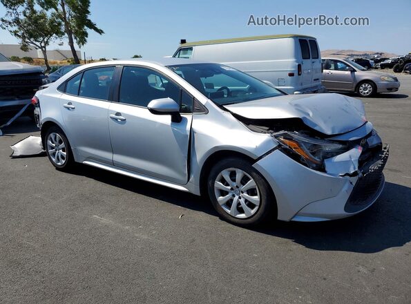 5YFEPMAE3MP183568 2021 TOYOTA COROLLA Silver Передня права чверть