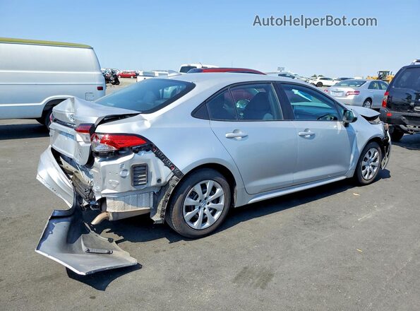5YFEPMAE3MP183568 2021 TOYOTA COROLLA Silver Задня права чверть