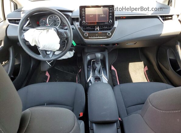 5YFEPMAE3MP183568 2021 TOYOTA COROLLA Silver Вид панелі приладів