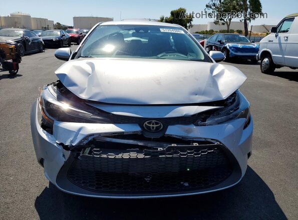 5YFEPMAE3MP183568 2021 TOYOTA COROLLA Silver Вид спереду