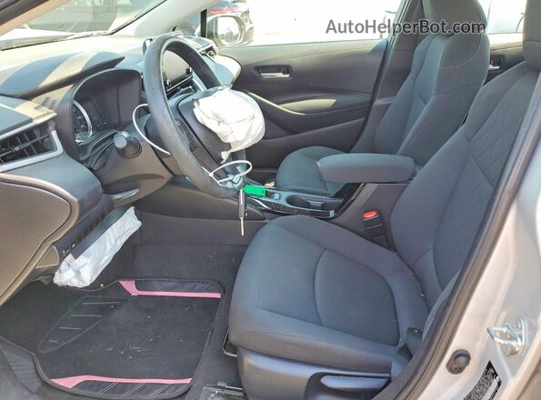 5YFEPMAE3MP183568 2021 TOYOTA COROLLA Silver Вид салону спереду