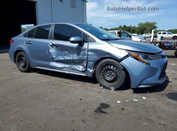 5YFEPMAE3MP211675 2021 TOYOTA COROLLA Blue Передня права чверть