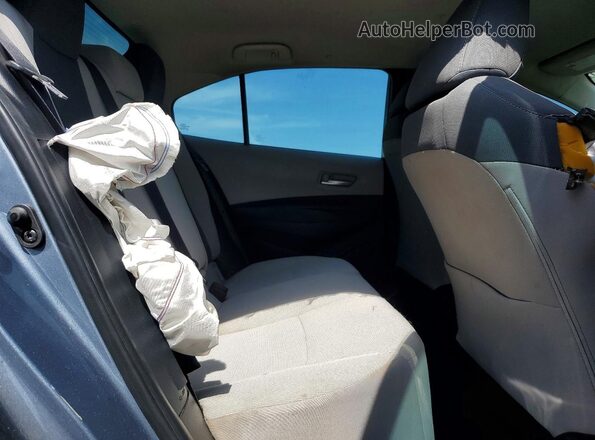 5YFEPMAE3MP211675 2021 TOYOTA COROLLA Blue Вид задніх сидінь