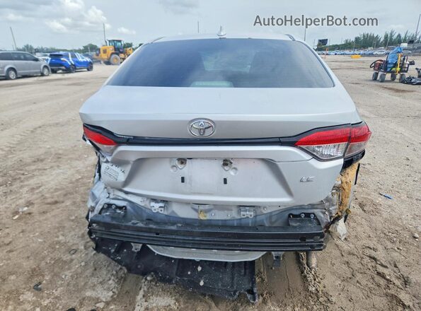5YFEPMAE3MP224135 2021 TOYOTA COROLLA Серебряный Вид сзади