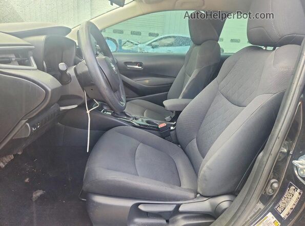 5YFEPMAE3MP238214 2021 TOYOTA COROLLA Black წინა სალონის ხედი