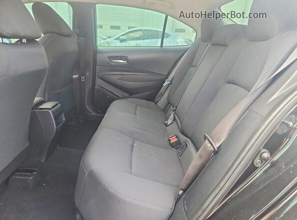 5YFEPMAE3MP238214 2021 TOYOTA COROLLA Black უკანა სავარძლების ხედი