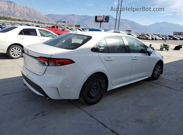 5YFEPMAE3MP248483 2021 TOYOTA COROLLA White უკანა მარჯვენა