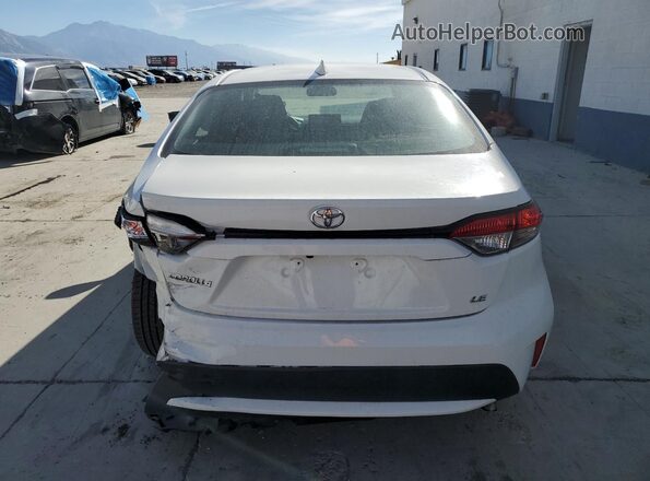 5YFEPMAE3MP248483 2021 TOYOTA COROLLA White უკანა ხედი