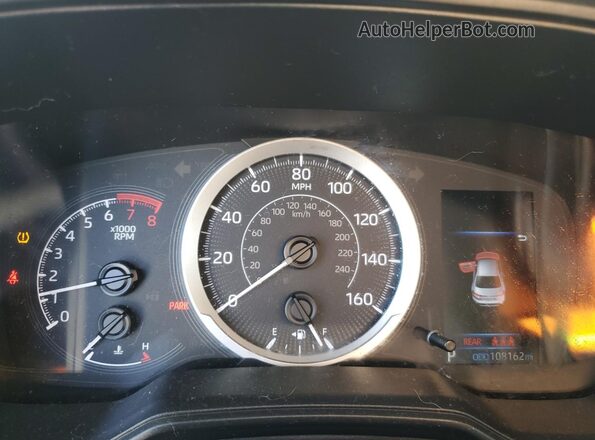 5YFEPMAE3MP248483 2021 TOYOTA COROLLA White ხელსაწყოთა პანელის ხედი